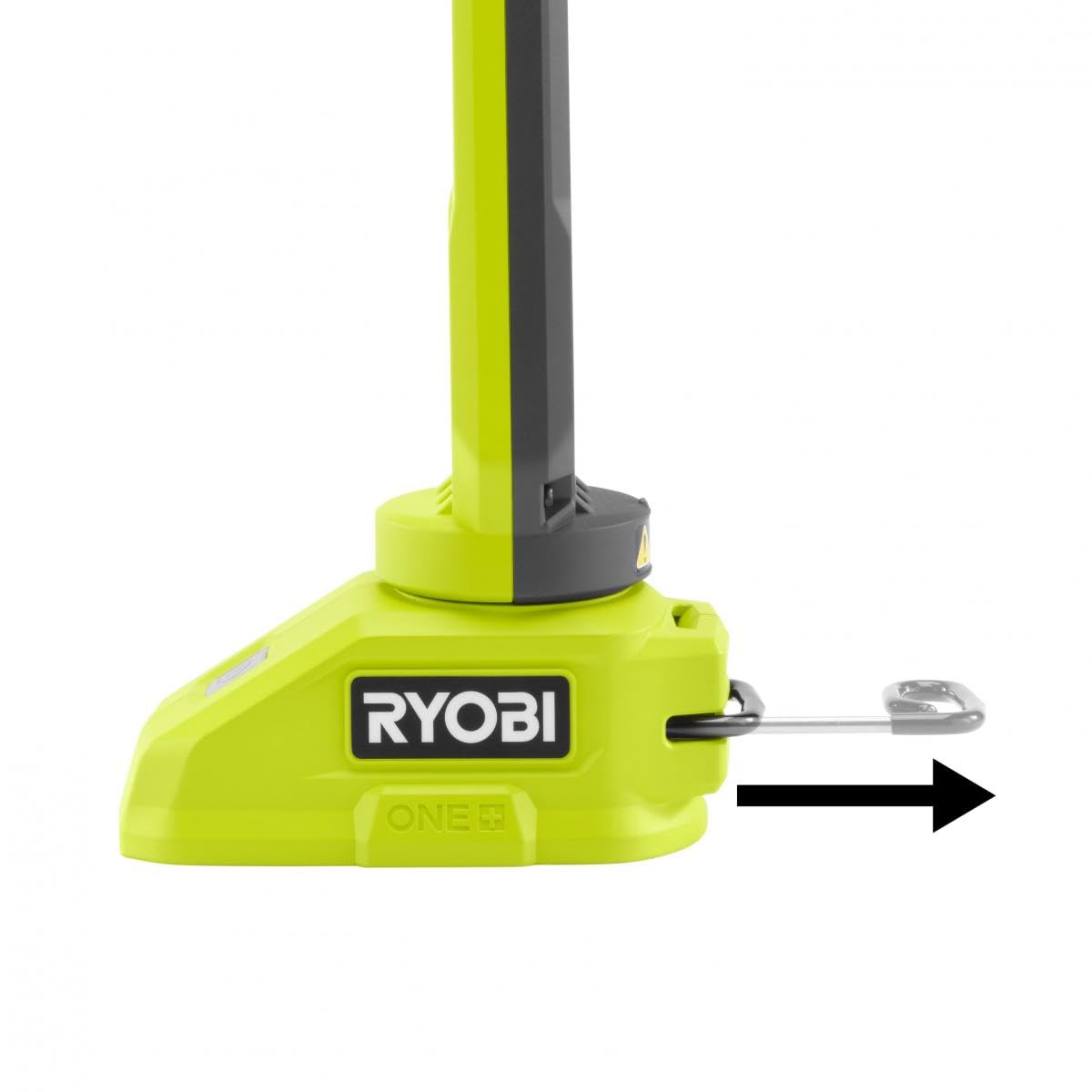 RYOBI 18V ONE+ LED Workbench Shop Light - Green, Model PCL667B, Versatile 18 Volt Flashlight for Home and Work Use