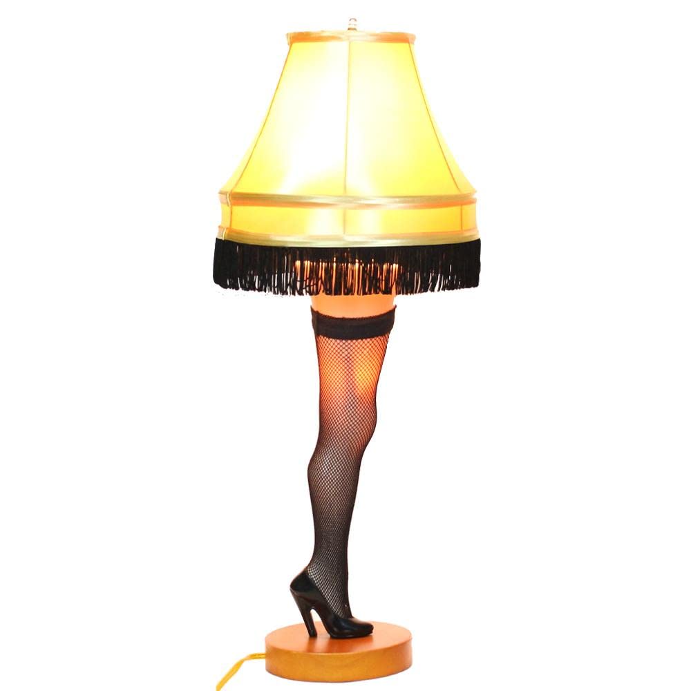 Cleveland Street Novelties 26'' Christmas Deluxe Desktop Leg Lamp