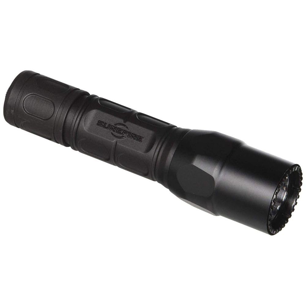 SureFire G2X Pro Dual-Output LED Flashlight with click switch, Black