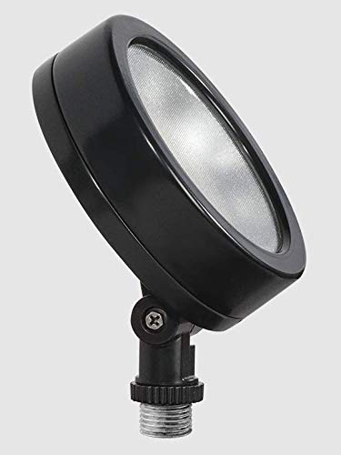 RAB Lighting Outdoor LED Fixture, 3000K, Metal, Black, Model LES13YB