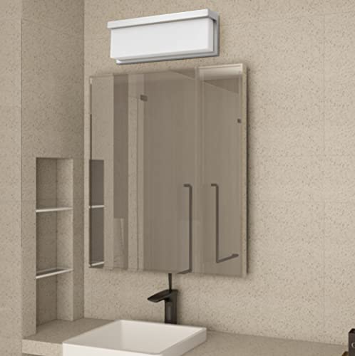 Cal Lighting Almeria Metal LED Vanity Light 13in Pine/Iron Model LA-8035-13