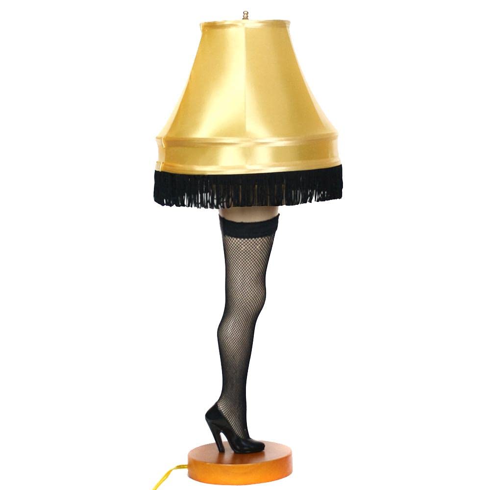 Cleveland Street Novelties 26" Deluxe Desktop Leg Lamp - Yellow, Model SUVELAM