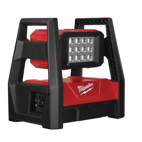 Milwaukee M18 Trueview LED Flood Light 2360-20 - Red & Black, High Performance