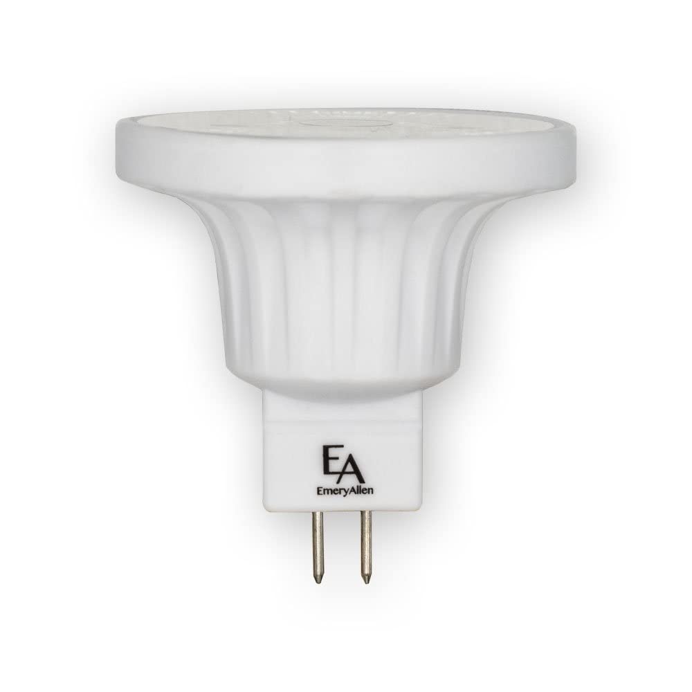 EmeryAllen MR16 Base, 3.0Watt | Beam Spread Dimmable GU5.3 Base LED Light Bulb | 12V |20W Halogen (220-330 Lumens) | 36 Degress 