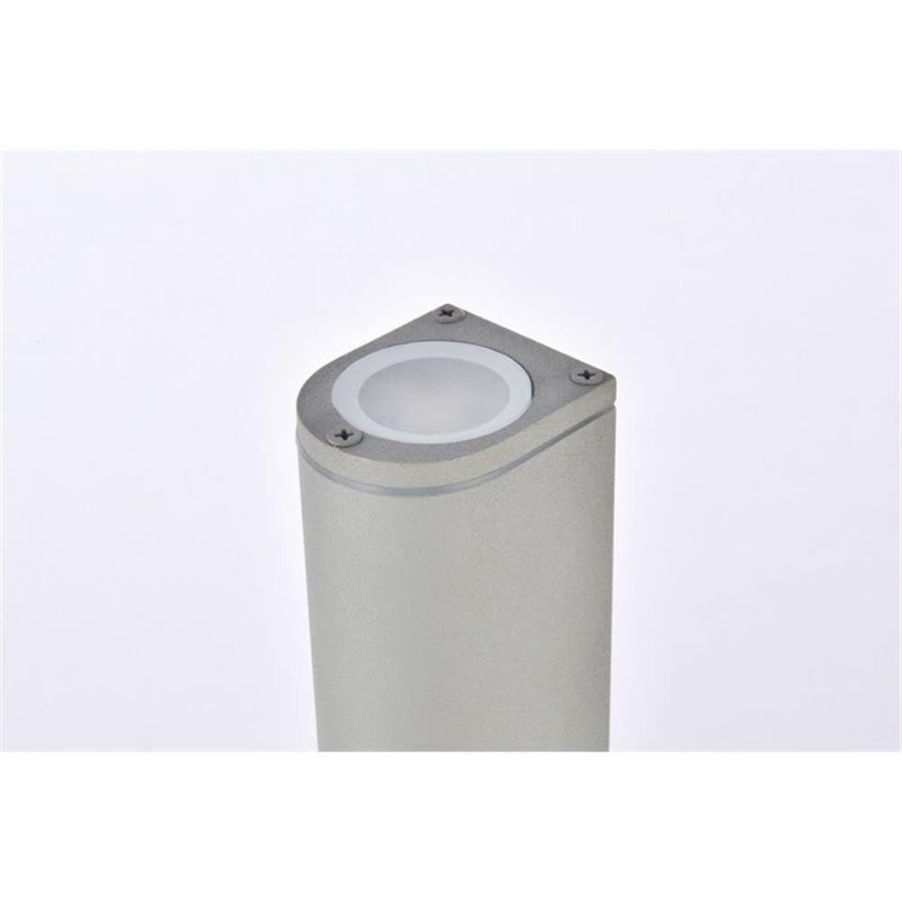 Living District Indoor Modern Home Decorative Raine Integrated LED Wall Sconce - Silver