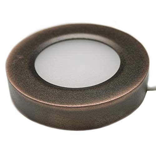 Nora Nmp-Led35Bz Josh Led Puck Light, 12 Volt (Bronze, 3500K)