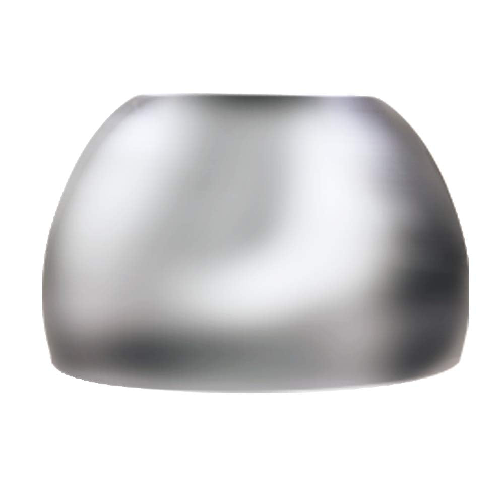 Jesco Lighting QASA101CH Low Voltage Spot Shade, Clear Metal Finish