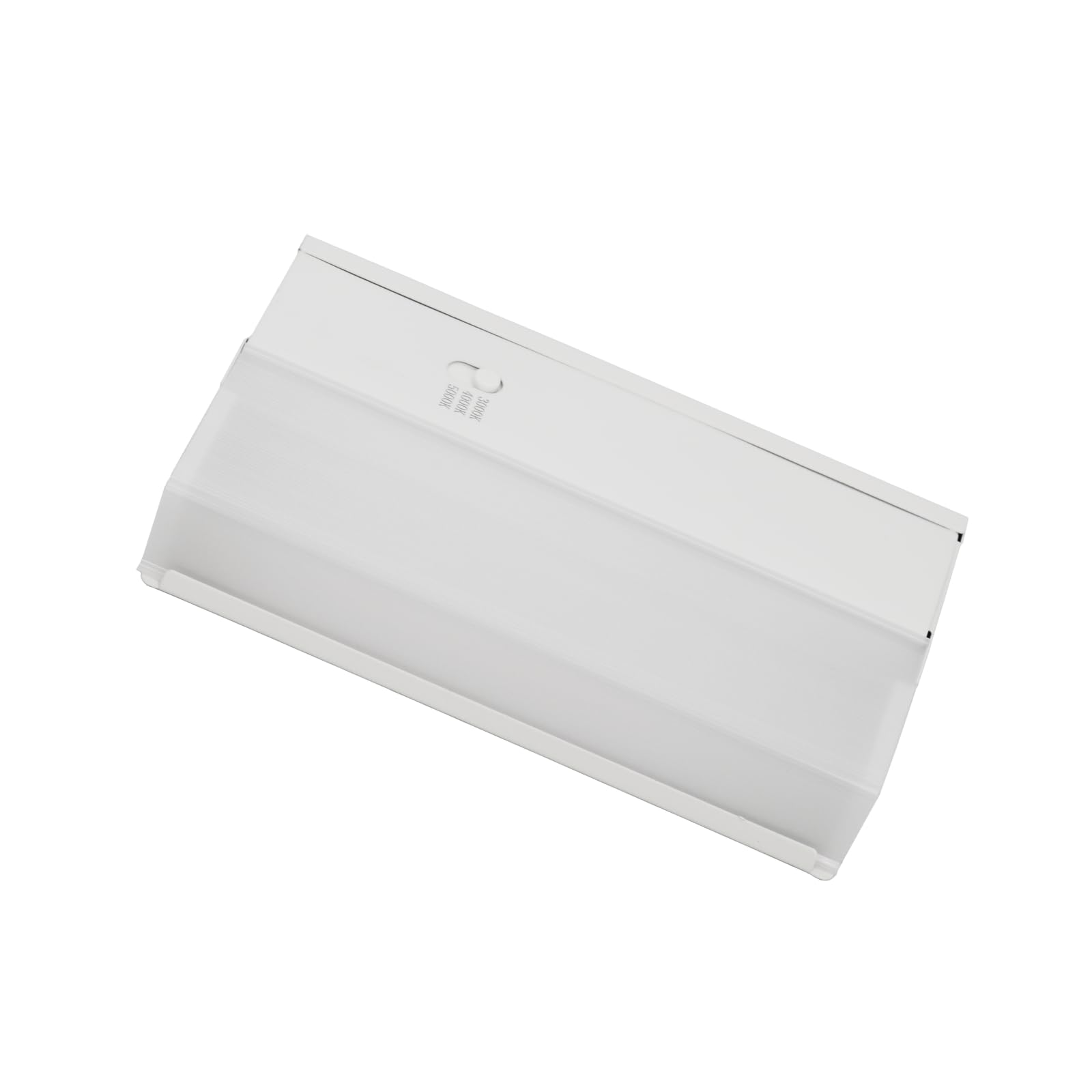 Homenhancements 6-Inch Dimmable Under Cabinet Led Light, Hardwired Installation Only, Color Selectable - Soft White(3000K)/ Bright White(4000K)/ Daylight White(5000K), 6W, White Finish
