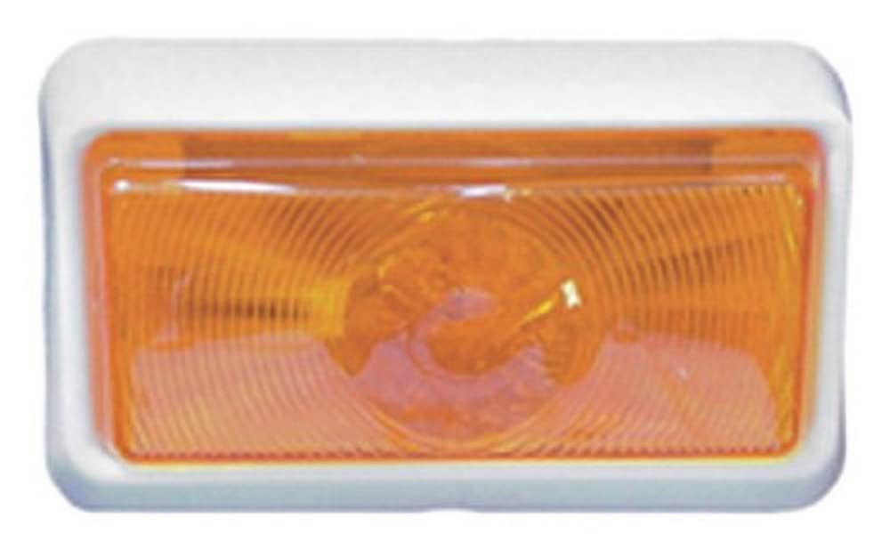 Fasteners Unlimited (89-100A) Amber Replacement Lens For Classic Porch Light