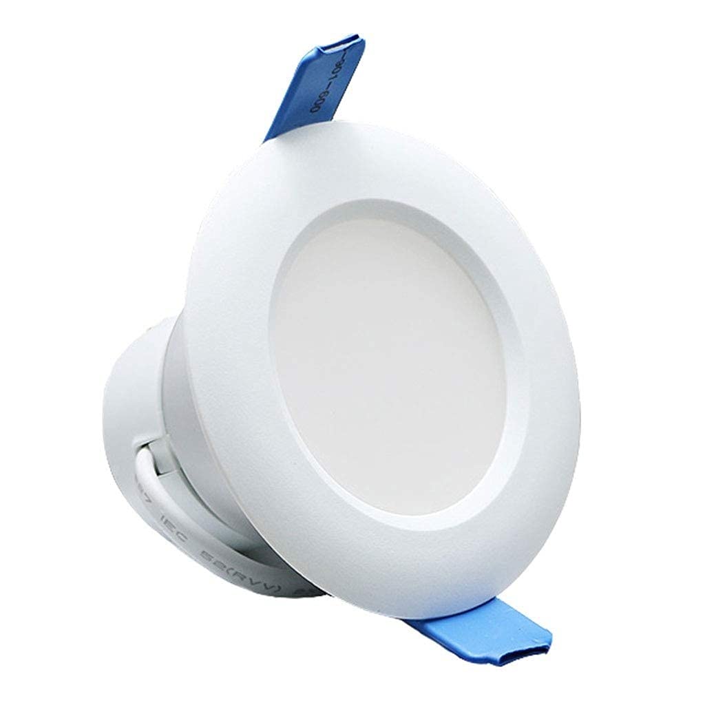 OZZKI Recessed Nordic Simplicity LED Recessed Retrofit Downlight 3.5W Ceiling Down Restaurant Corridor Villa Panel Light White L