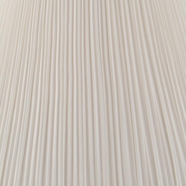 Aspen Creative Hardback Empire Lamp Shade, Faux Silk, Off White, 7" Top x 13" Bottom x 10" Slant, Model 33055