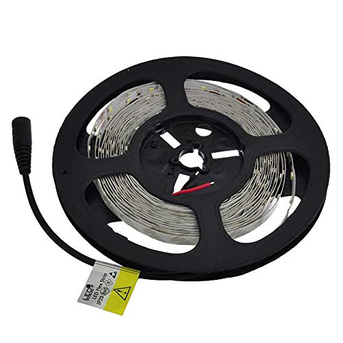 Ledwholesalers Ul 16.4-Ft Flexible Led Light Strip With 300Xsmd2835 12-Volt 24-Watt, Warm White 3000K, 20105Ww-30K