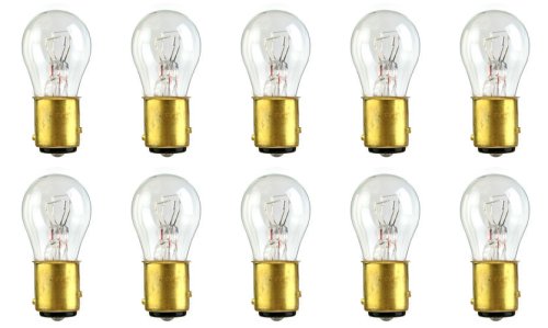 CEC Industries #1154 Bulbs, BAY15d Base, S-8 Shape, 6.3/7V, 16.57/5.25W, Box of 10