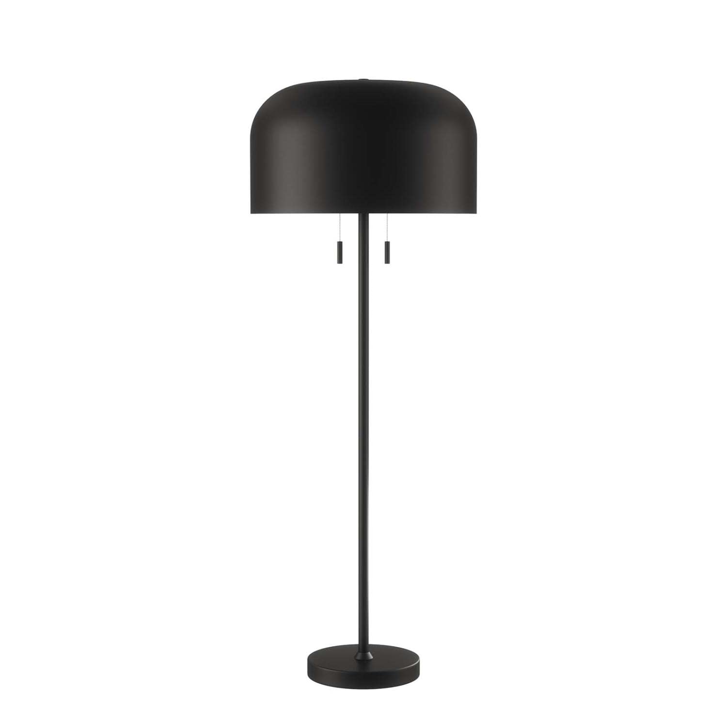 Modway Avenue Floor Lamp In Black