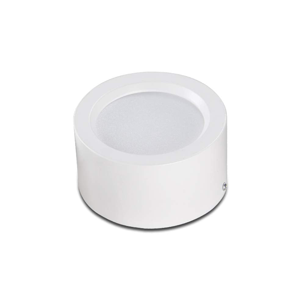 OZZKI Recessed 9/12/15W Energy Saving Round LED Embedded Ceiling Panel Light Cylinder Surface Mounted High Light Transmission Ro