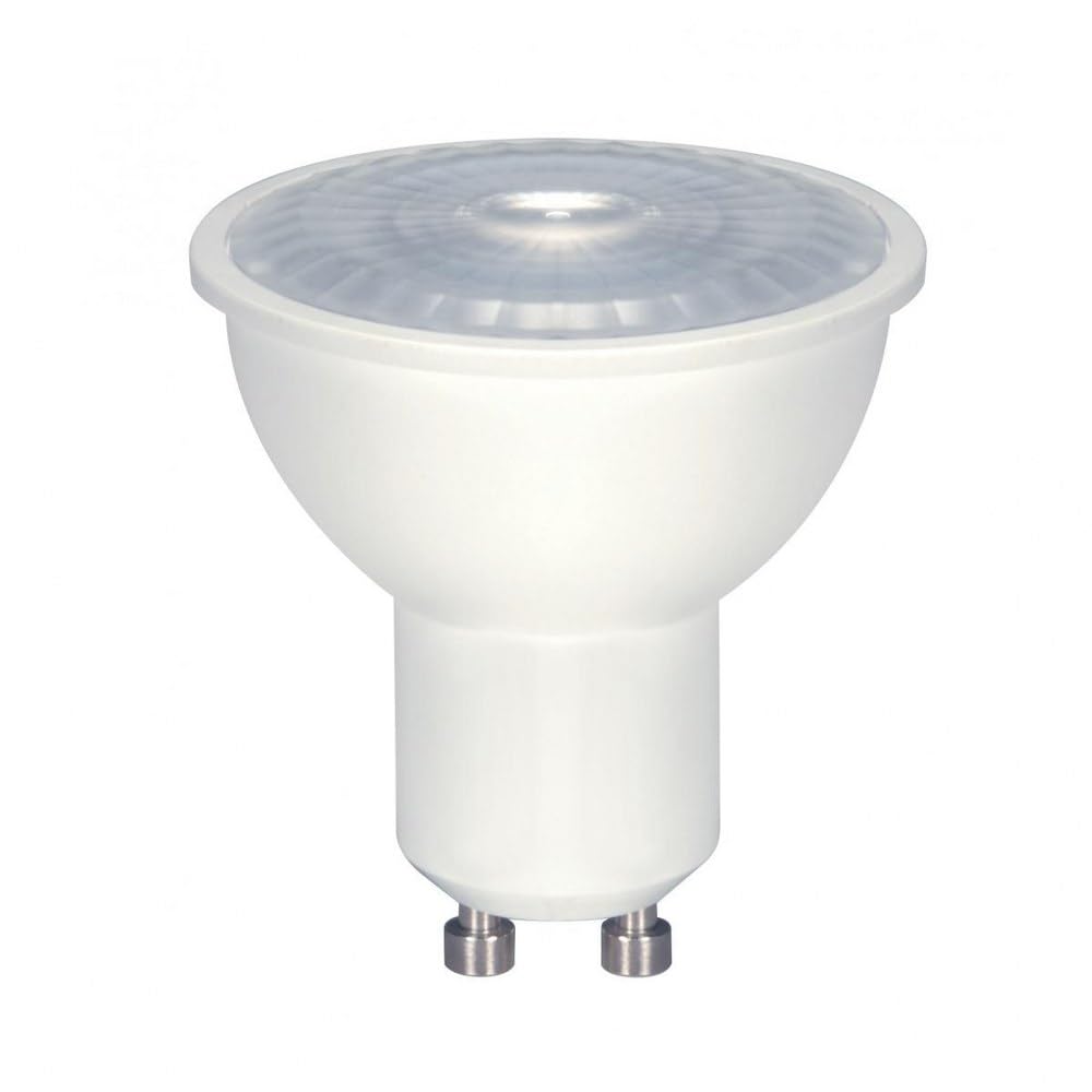 Satco MR16 LED Replacement Lamp, 6.5W, GU10 Base, 5000K, 2 Inches Wide, Array White Finish
