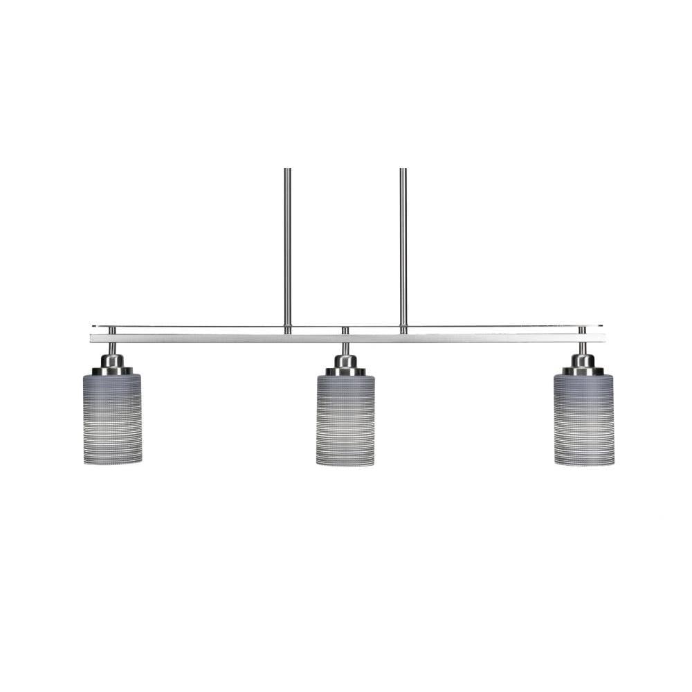 Odyssey 3 Light Island in Brushed Nickel (2636-BN-4062)