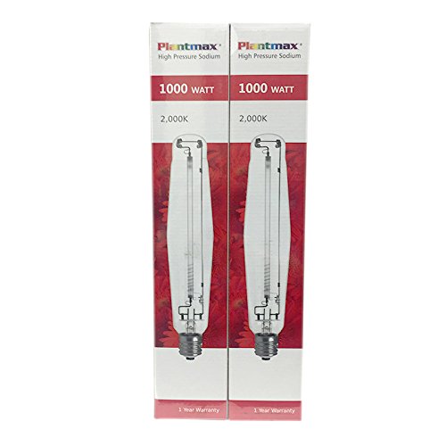 Plantmax 1000 Watt Hps (High Pressure Sodium) Bulb &quot;2 Pack&quot;