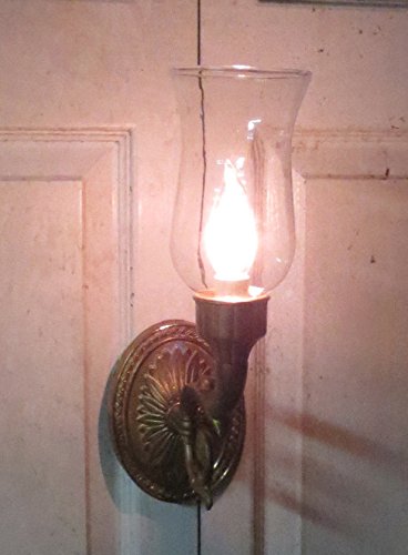 B&P Lamp® Clear Glass Hurricane Shade 1 5/8" x 6 1/2" - Model 08704