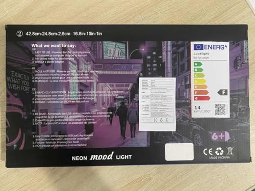 Looklight Happy Retirement Neon Sign Dimmable Neon Signs For Wall Decor Led Lights For Birthday Party Room Bedroom Decoration Celebrating Retirement Gifts Usb Powered 16.54X12.09In