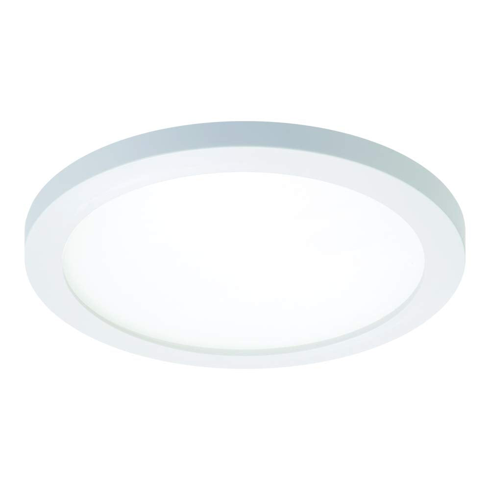 HALO SMD6R6930WH SMD 3000K Integrated LED Round Surface Mount/Recessed Round Trim, 5 & 6, White