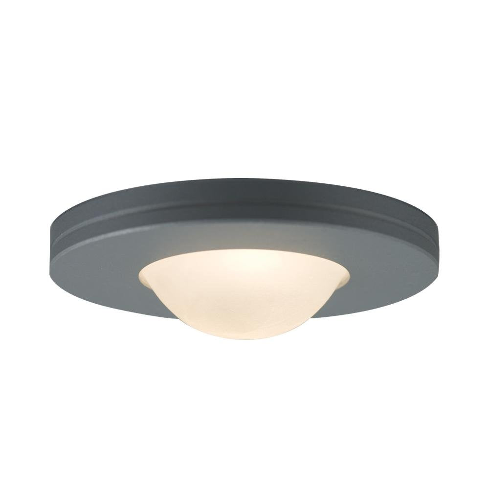 JESCO Lighting PK403SG Straight-edged Slim Disk with Frosted Glass Lens
