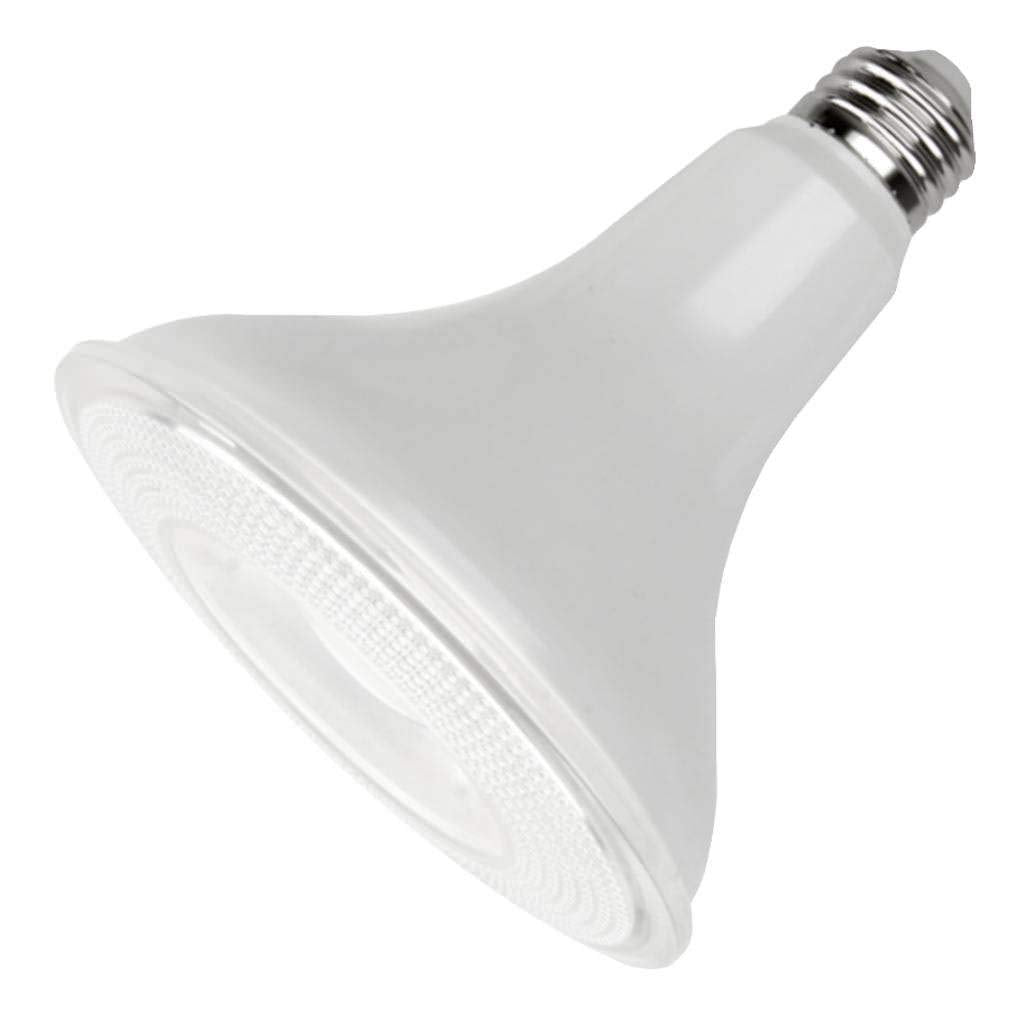 MaxLite PAR38 LED Flood Light, 15W, Wet Rated, 2700K, White, Model 15P38WD27FL
