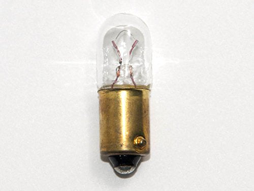 CEC Industries #44 Bulbs, T-3.25, BA9s Base, 6.3V, 1.575W, Warm White, 10 Count (Pack of 1