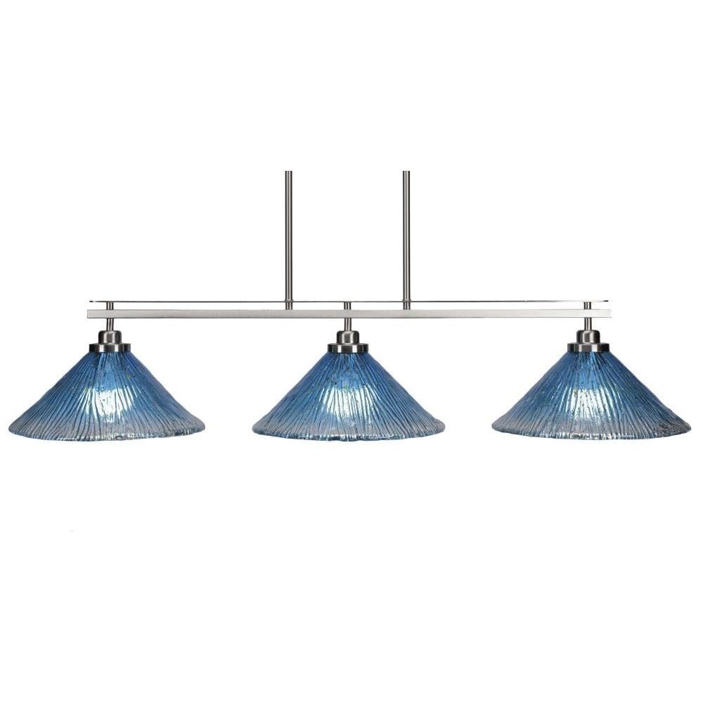 Odyssey 3 Light Island in Brushed Nickel (2636-BN-448)