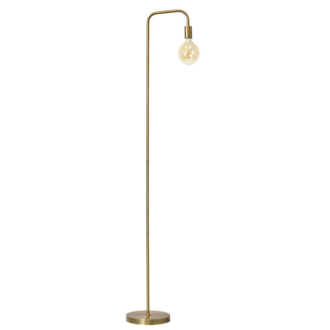 Obright Industrial Floor Lamp For Living Room, Metal Lamp, E26 Socket, 70 Inches, Minimalist Design For Decorative Lighting, Sta