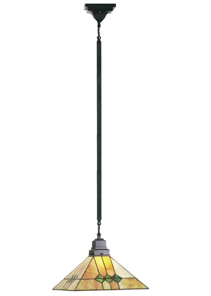 Meyda Tiffany 49118 Lighting, 13 sq. in, Bronze/Dark