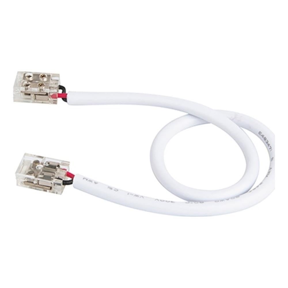 Wac Lighting T24-Bs-Ic-006-Wt, Basics & Gemini 24Vdc In-Wall Rated Joiner Cable 6In Length In White