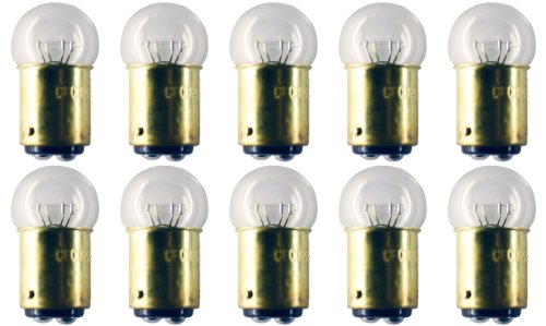 CEC Industries BA15d Bulbs - 28V, 6.44W, G-6 Shape, Box of 10