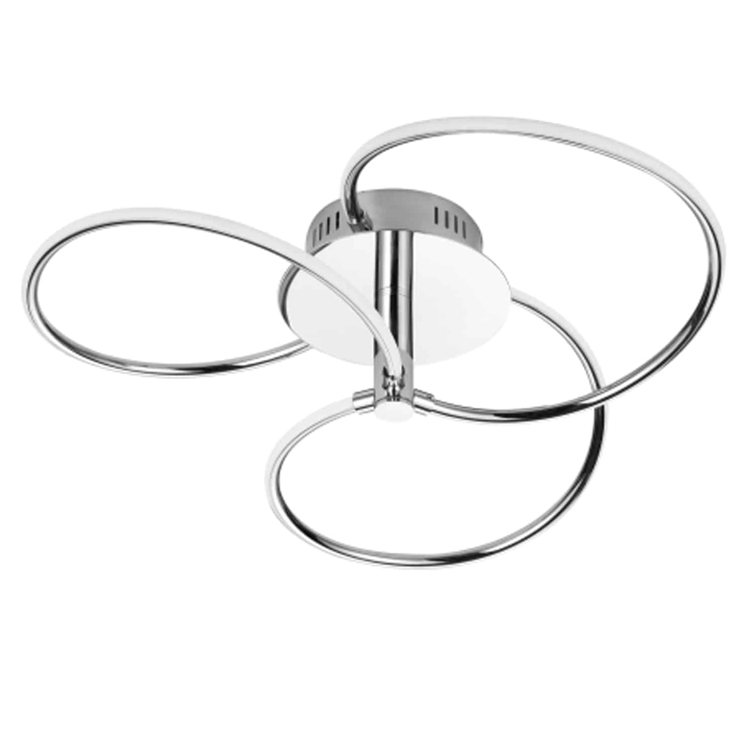 Dainolite 24W Polished Chrome Semi-Flush Mount