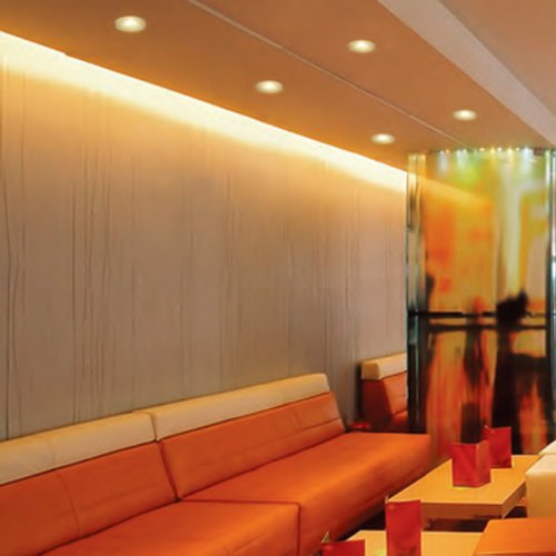 Jesco Lighting Sg4-28/Gn-W Sleek Plus Classic Grounded 28-Watt T4 Light Fixture, Green Color, White Finish