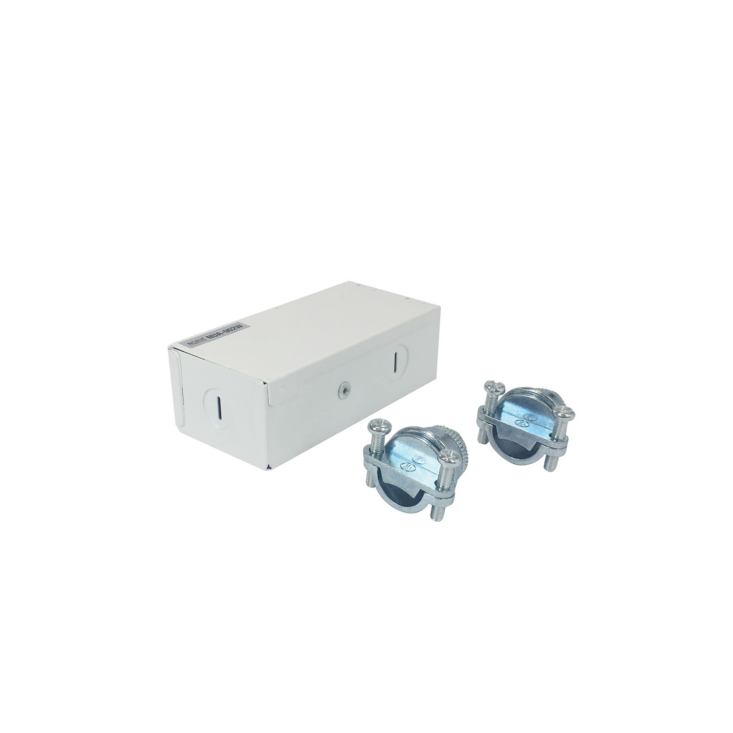 Nora NUA-902W LED Bravo Frost Tunable White Light Fixture, Hardwire Junction Box, White, Extruded Aluminum
