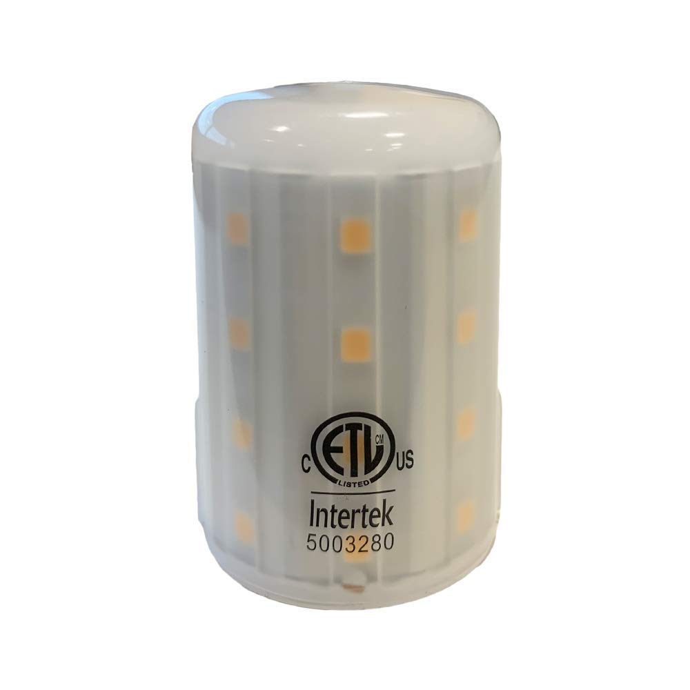 Tech Lighting Led Bi-Pin Replacement Module, Dimmable Led, 3000K, 550 Lumens, Easy To Install, Long Lasting, Energy-Saving, Damp Rated, Gy 6.35 Socket (Short)