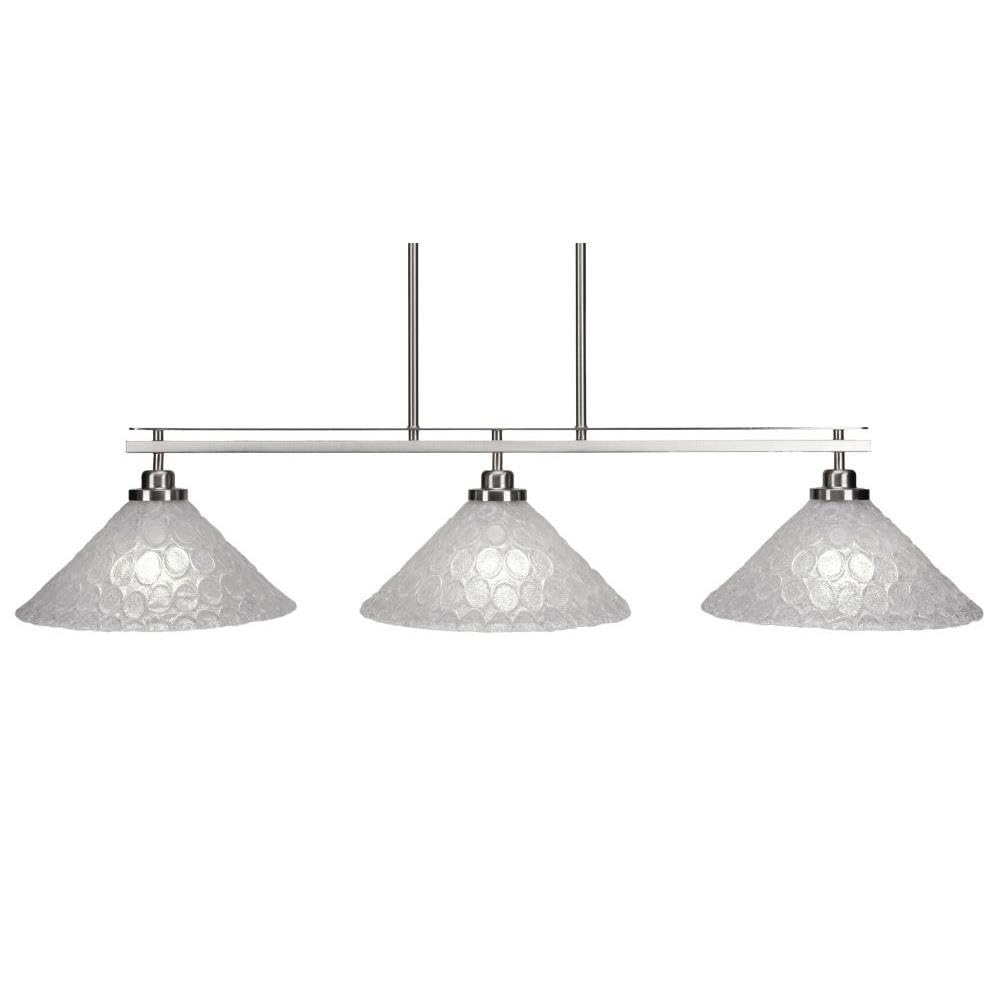 Odyssey 3 Light Island in Brushed Nickel (2636-BN-441)