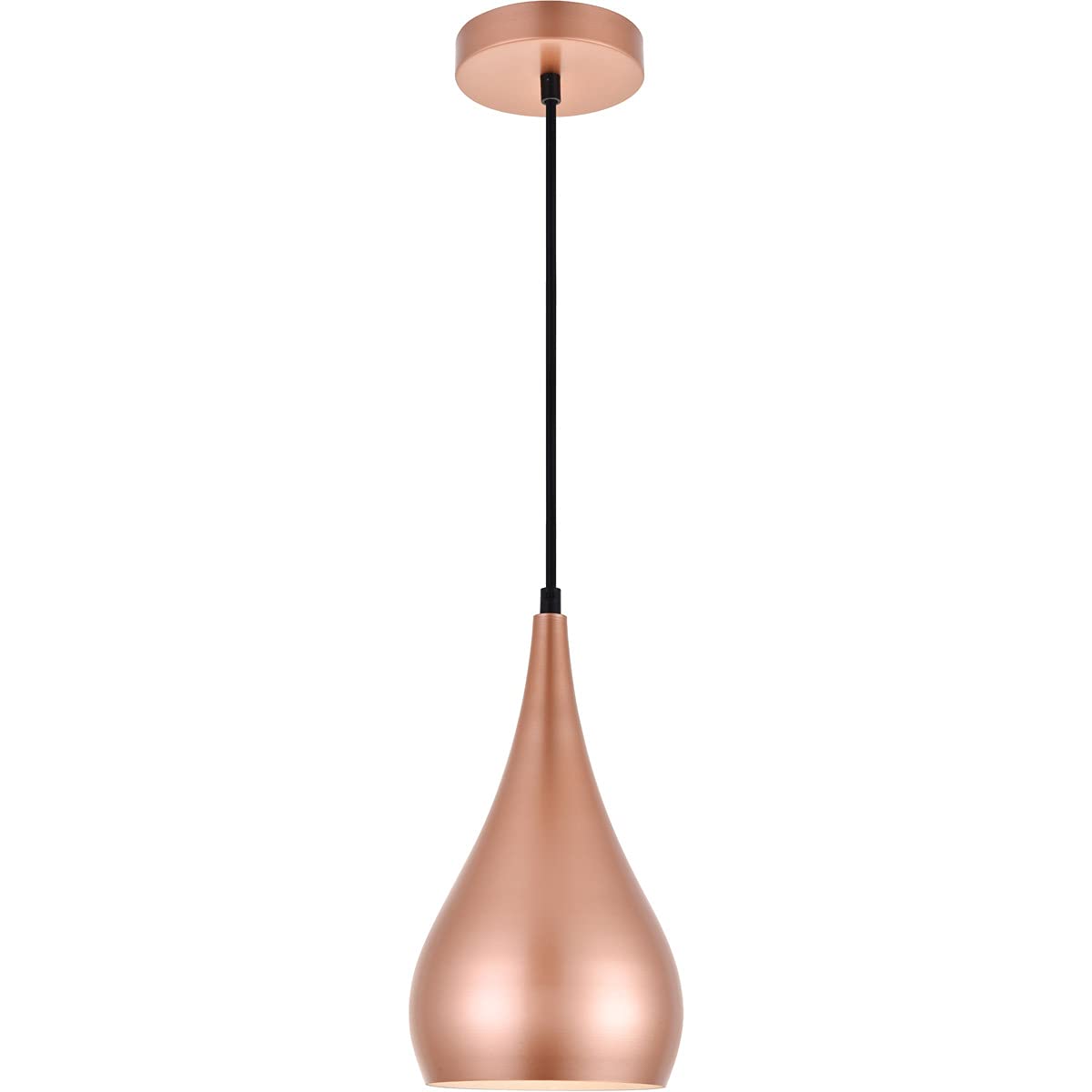 Living District Nora 1 Light Honey Gold Pendant