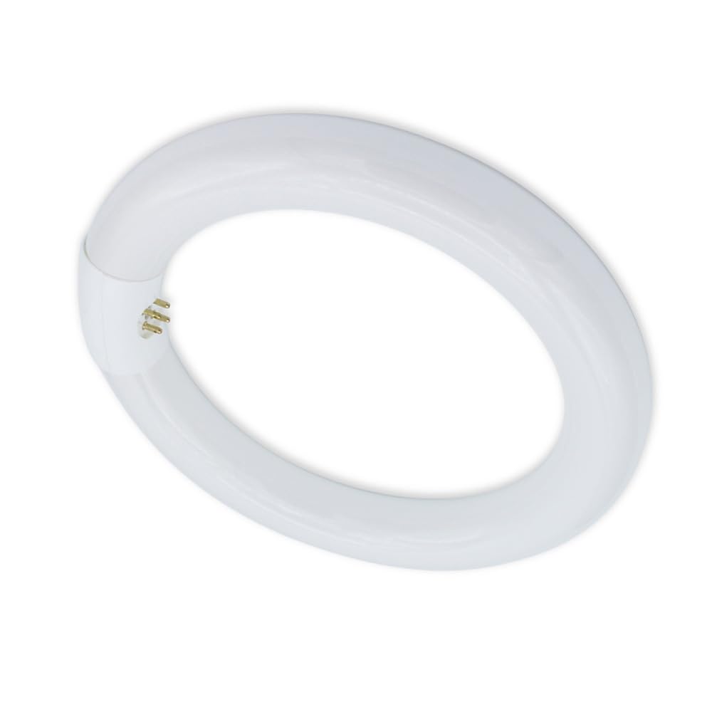 30W Circline Fluorescent Bulb Replacement For Batteries And Light Bulbs Tcp-32030 By Technical Precision - 9-Inch T9 Fluorescent Light Bulb - G10Q-4 4-Pin Base - 3000K Warm White - 1 Pack