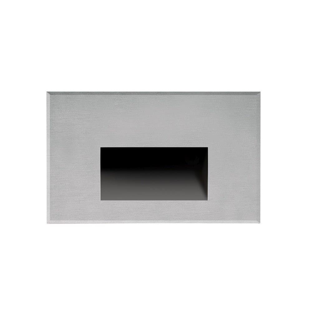 Kuzco Lighting Sonic - 12V 4W LED Outdoor Step Light-3 Inches Tall and 5 Inches Wide-Brushed Nickel Finish