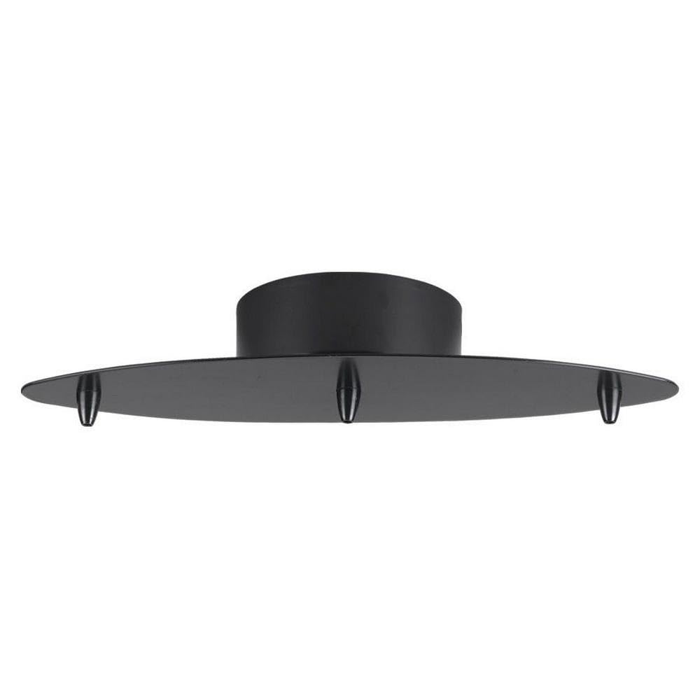 Cal Lighting Cp-3L-Low-Bk