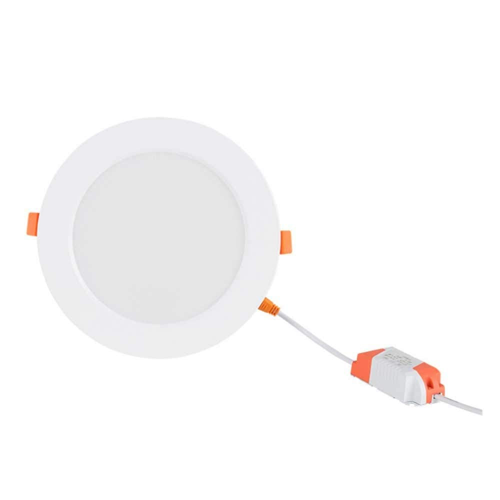 OZZKI Recessed LED Recessed Ceiling Light No Stroboscopic Downlights Spotlights 6W/9W/12W/18W Die-cast Aluminum Panel Light Whit