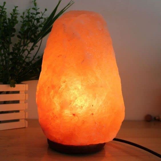 Genri ( 3-4 Kgs ) Himalayan Rock Salt Lamp in Natural Shape for Positive Energy, Vastu, Fengshui, Healing, Peace, Harmony, Purif