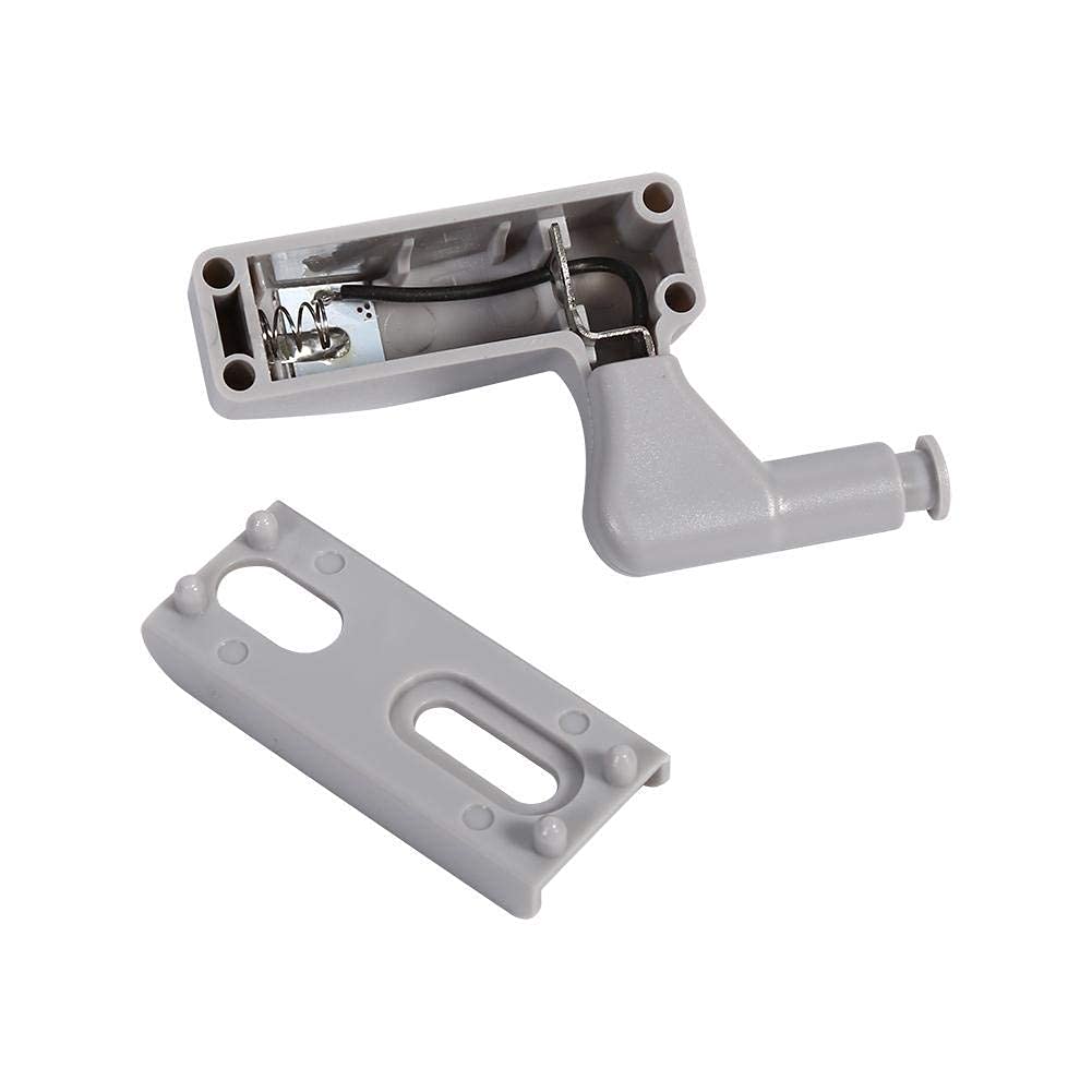Fdit 10Pcs Warm/Cool White Universal Cabinet Cupboard Closet Wardrobe Led Hinge Light Home Kitchen(Warm White)