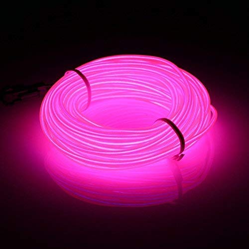 ABALDI EL Wire Neon Light Tube Illumination Battery Powered High Brightness Electroluminescence Wire Pack for Party Xmas Christm