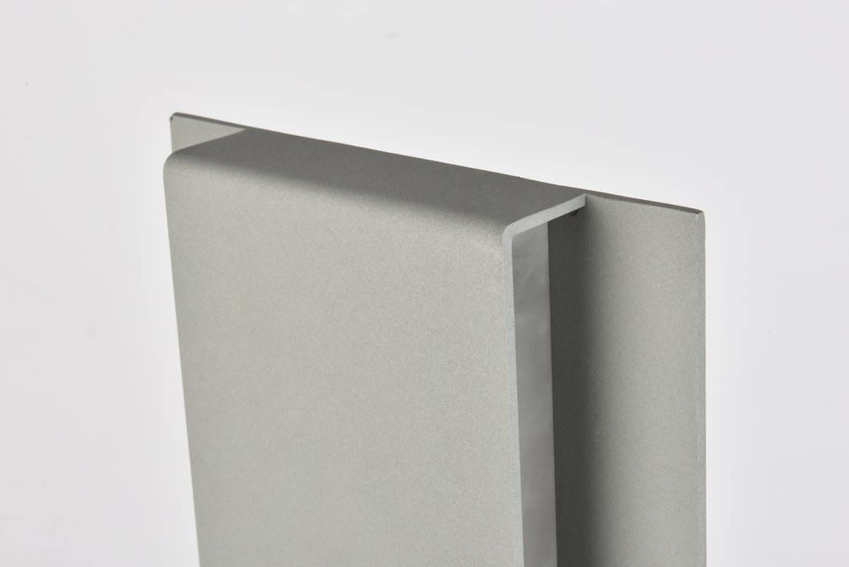Living District Raine 1-Light 7 Aluminum LED Wall Sconce - Silver