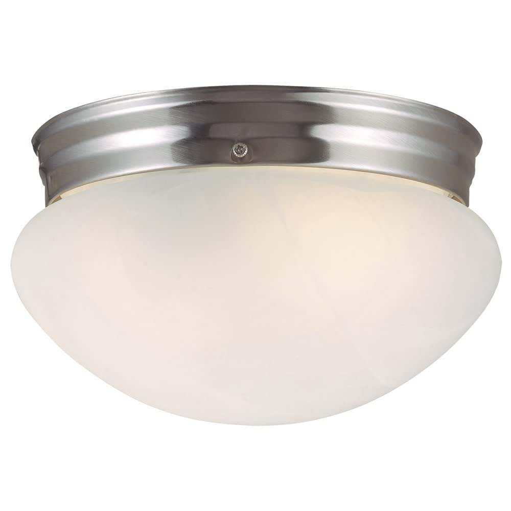 Design House 511576 Millbridge 1 Ceiling Light, Satin Nickel, 7.625&quot;