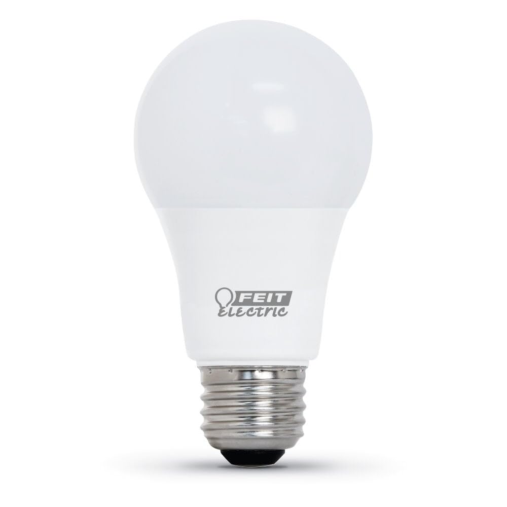 Feit Electric 40W A19 LED Bulb OM40DM/930CA/4 Plastic One Size 3000K