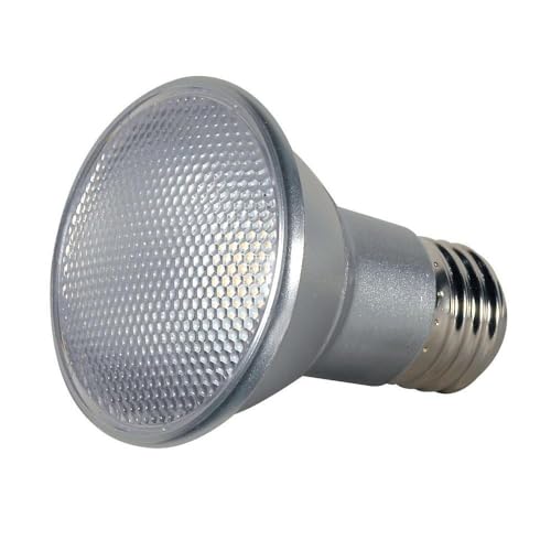 Satco Par20 LED Light Bulb, 7W, 3500K Neutral White, Medium Base, Model S9402, 1 Count